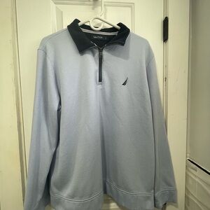 Nautica Men's Light Blue Sweater